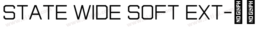 State Wide Soft Ext字体转换